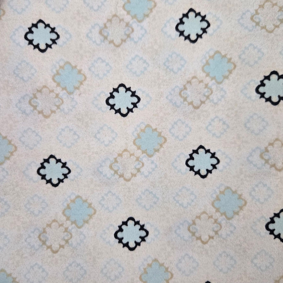 Y2K Vintage White Pastel Geometric Print Shorts Skirt LizGolf Skort Size 10 - Picture 3 of 9